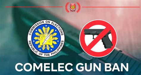 PNP chief: Comelec gun ban effective .